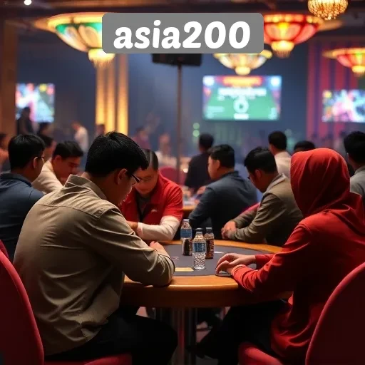 Komunitas Pemain di Asia200 dan Interaksinya